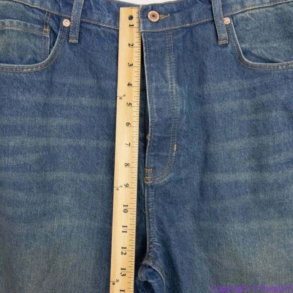 NEW Free People paint splatter raw hem cropped‎ Maggie straight jeans, 31 - Picture 9 of 16